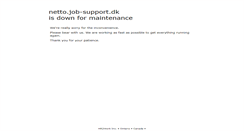 Desktop Screenshot of netto.job-support.dk