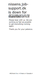 Mobile Screenshot of nissens.job-support.dk