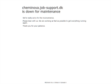 Tablet Screenshot of cheminova.job-support.dk