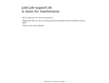 Tablet Screenshot of jubii.job-support.dk