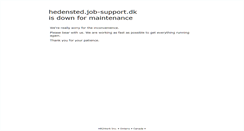 Desktop Screenshot of hedensted.job-support.dk