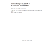 Tablet Screenshot of hedensted.job-support.dk