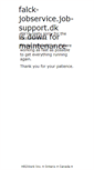 Mobile Screenshot of falck-jobservice.job-support.dk
